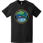 Distressed USCGC Vise (WLIC-75305) Ship's Crest Emblem Logo T-Shirt Tactically Acquired   