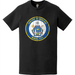 Distressed USCGC Waesche (WMSL-751) Ship's Crest Emblem Logo T-Shirt Tactically Acquired   