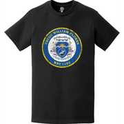 Distressed USCGC William Flores (WPC-1103) Ship's Crest Emblem Logo T-Shirt Tactically Acquired   