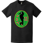 Distressed USN UDT-11 Logo Emblem T-Shirt Tactically Acquired   