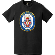 Distressed USNS Comfort (T-AH-20) Ship's Crest Emblem T-Shirt Tactically Acquired   