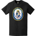 Distressed USS Chancellorsville (CG-62) Ship's Crest Logo T-Shirt Tactically Acquired   