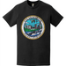 Distressed USS Charlotte (SSN-766) Logo T-Shirt Tactically Acquired   