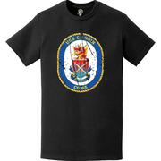 Distressed USS Chosin (CG-65) Ship's Crest Logo T-Shirt Tactically Acquired   
