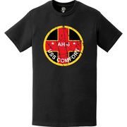 Distressed USS Comfort (AH-6) Ship's Crest Emblem T-Shirt Tactically Acquired   