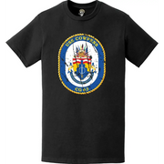 Distressed USS Cowpens (CG-63) Ship's Crest Logo T-Shirt Tactically Acquired   