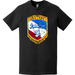 Distressed USS Fox (CG-33) Ship's Crest Logo T-Shirt Tactically Acquired   