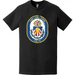 Distressed USS Lake Erie (CG-70) Ship's Crest Logo T-Shirt Tactically Acquired   