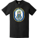 Distressed USS Port Royal (CG-73) Ship's Crest Logo T-Shirt Tactically Acquired   