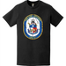 Distressed USS San Antonio (LPD-17) Ship's Crest Emblem T-Shirt Tactically Acquired   