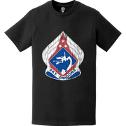 Distressed XVIII Airborne Corps DUI Logo Emblem T-Shirt Tactically Acquired   