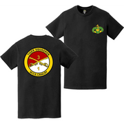 Double-Sided 1-3 Cavalry Regiment Logo Emblem T-Shirt Tactically Acquired   