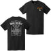Double-Sided 1-327 Infantry Regiment "Above the Rest" Whiskey Label T-Shirt Tactically Acquired   