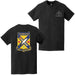 Double-Sided 2-2 Infantry Unit Logo Crossed Rifles T-Shirt Tactically Acquired   