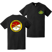 Double-Sided 2nd Squadron 3rd Cavalry Regiment (2-3 CAV) "Sabre" T-Shirt Tactically Acquired   