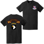 Double-Sided 3-327 Infantry 'Battle Force' 101st Airborne T-Shirt Tactically Acquired   