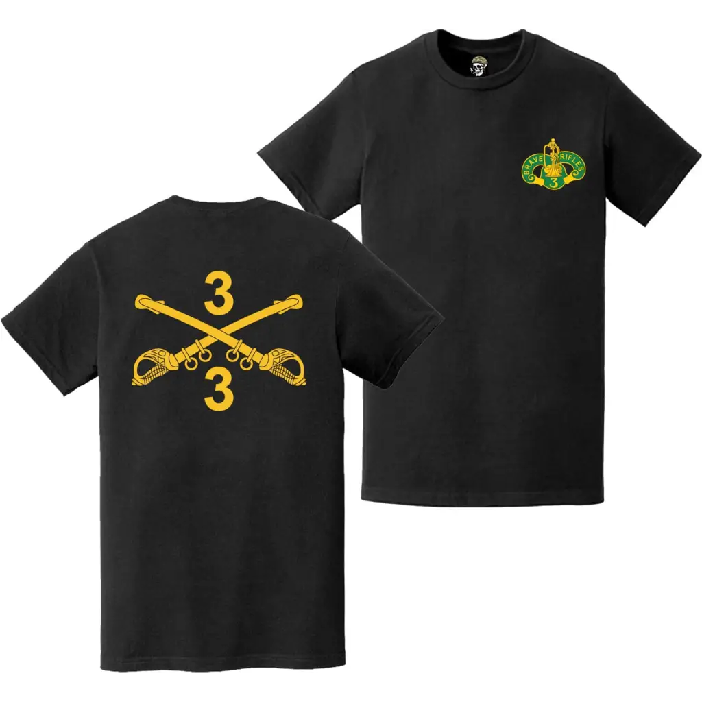 Double-Sided 3-3 CAV "Thunder" Sabres T-Shirt Tactically Acquired   