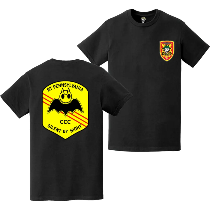 Double-Sided MACV-SOG RT Pennsylvania Vietnam Logo T-Shirt Tactically Acquired   