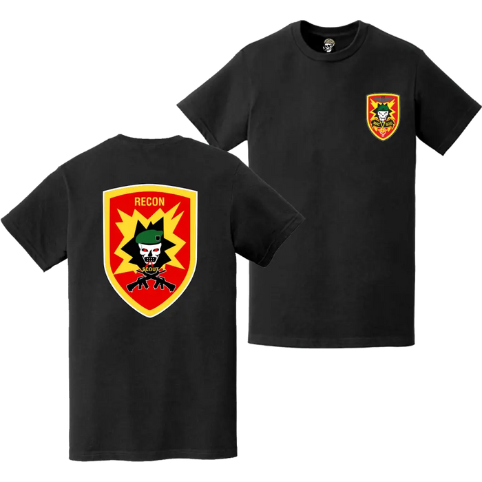 Double-Sided MACV-SOG Vietnam Recon Scout T-Shirt Tactically Acquired   