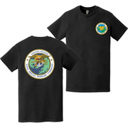 Double-Sided Naval Special Warfare Command NSWC Logo T-Shirt Tactically Acquired   