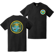 Double-Sided Naval Special Warfare Group 11 (NSWG-11) NSWC Logo T-Shirt Tactically Acquired   