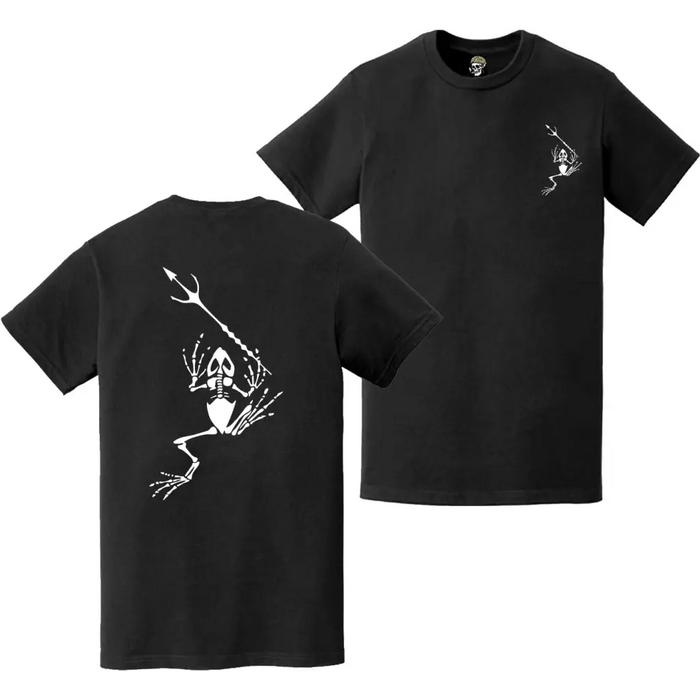 Double-Sided  Navy SEAL Frogman T-Shirt Tactically Acquired   