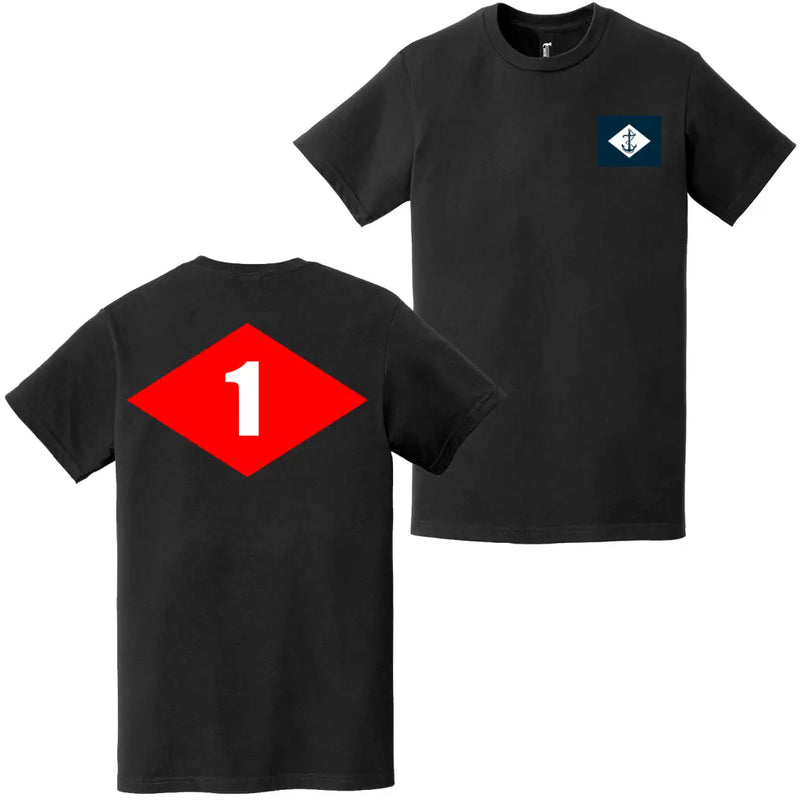 Double-Sided NMCB-1 Beep Naval Infantry T-Shirt
