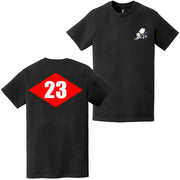 Double-Sided NMCB-23 Beep Seabees Emblem T-Shirt Tactically Acquired   