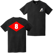 Double-Sided NMCB-8 Beep Seabees Emblem T-Shirt Tactically Acquired   
