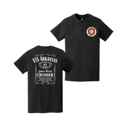 Double-Sided USS Arkansas (CGN-41) Whiskey Label T-Shirt Tactically Acquired   