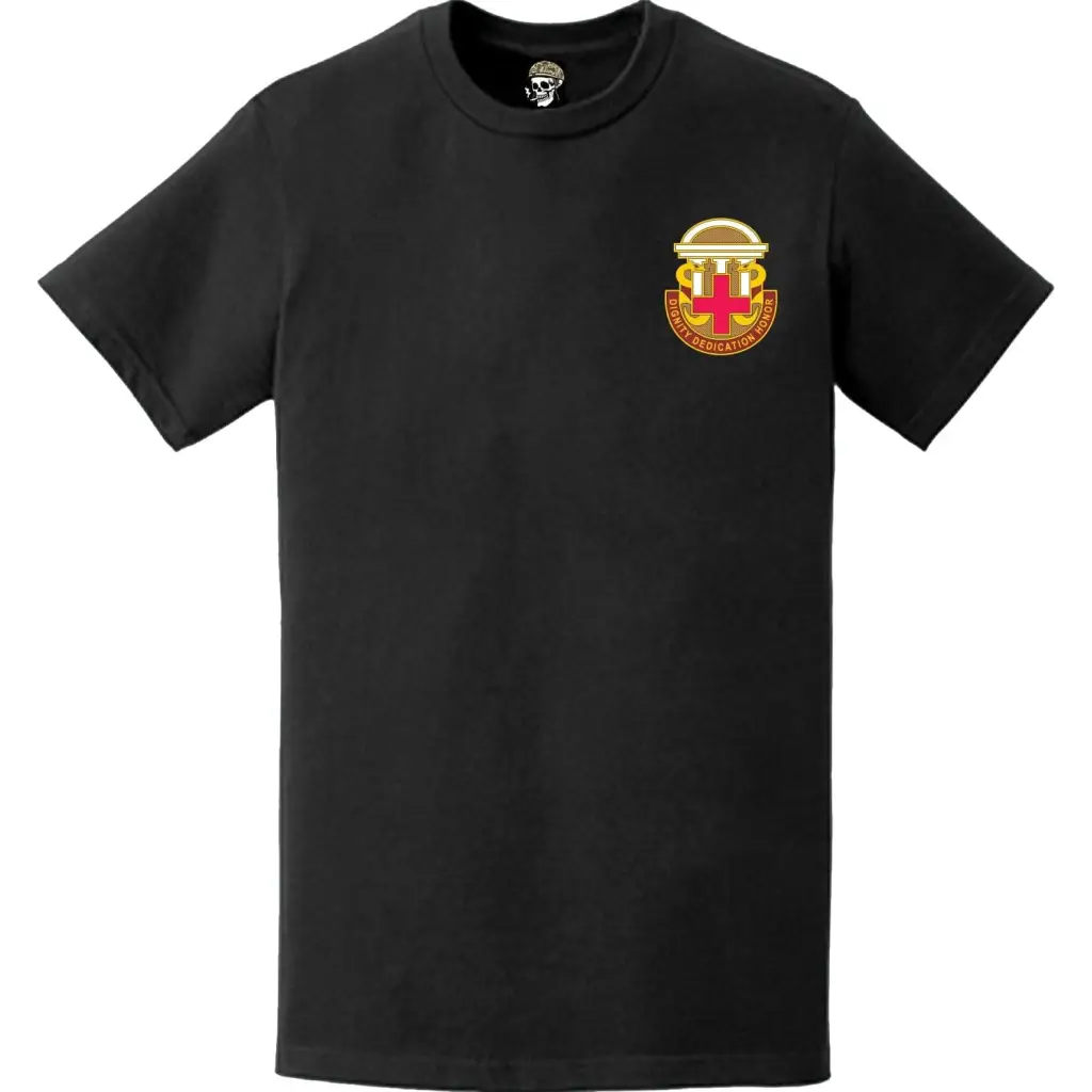 Dwight D. Eisenhower Army Medical Center (EAMC) Left Chest T-Shirt Tactically Acquired   