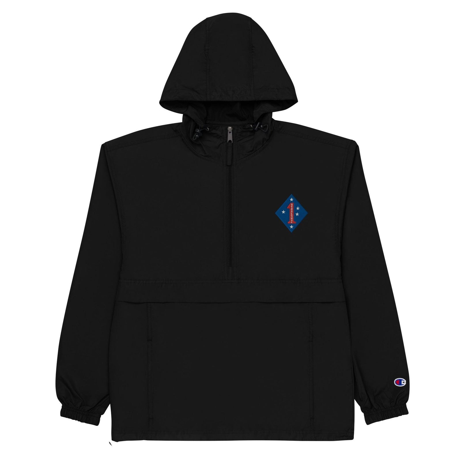 1st Marine Division Embroidered Champion® Packable Jacket Tactically Acquired   