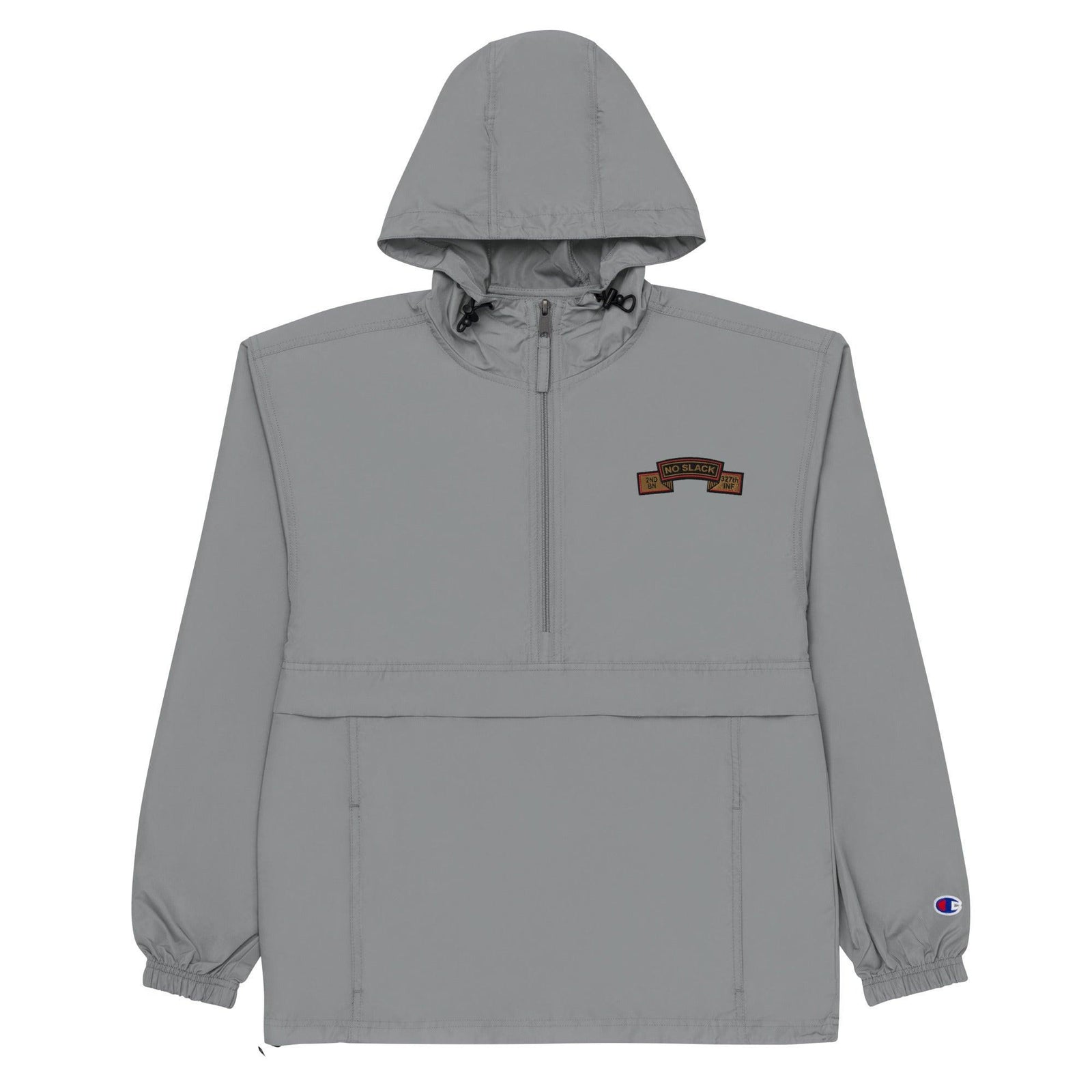2-327 "No Slack" Embroidered Champion® Packable Jacket Tactically Acquired Graphite S 