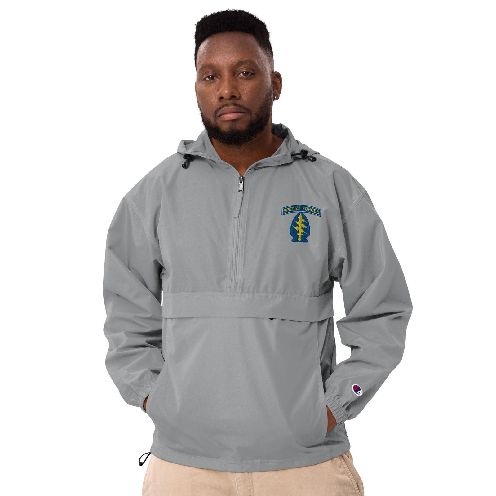 U.S. Army Special Forces Embroidered Champion® Packable Jacket Tactically Acquired   