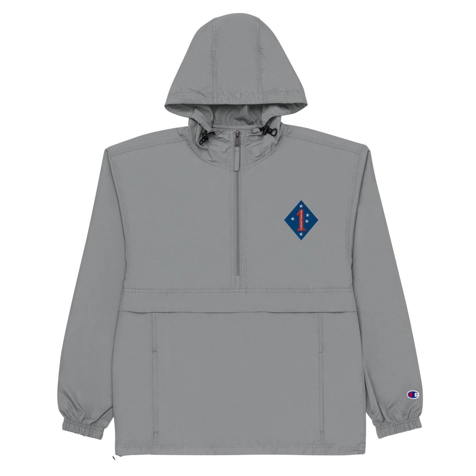 1st Marine Division Embroidered Champion® Packable Jacket Tactically Acquired   