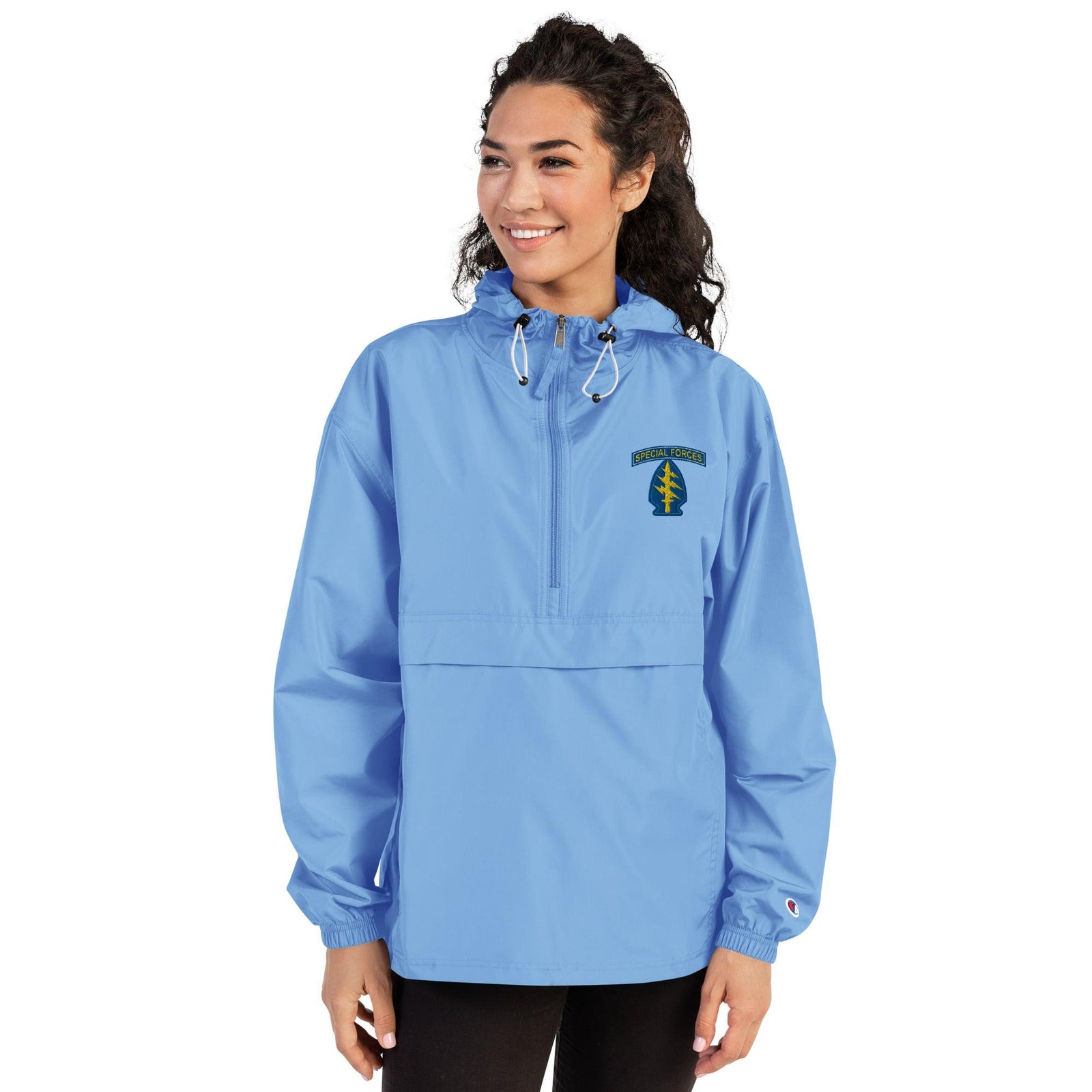 U.S. Army Special Forces Embroidered Champion® Packable Jacket Tactically Acquired   
