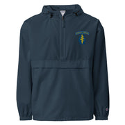 U.S. Army Special Forces Embroidered Champion® Packable Jacket Tactically Acquired Navy S 