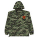 3rd Marine Division Embroidered Champion® Packable Jacket Tactically Acquired Olive Green Camo S 