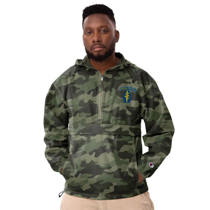 U.S. Army Special Forces Embroidered Champion® Packable Jacket Tactically Acquired   