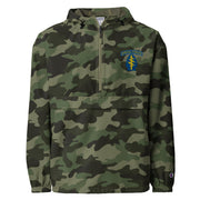 U.S. Army Special Forces Embroidered Champion® Packable Jacket Tactically Acquired Olive Green Camo S 