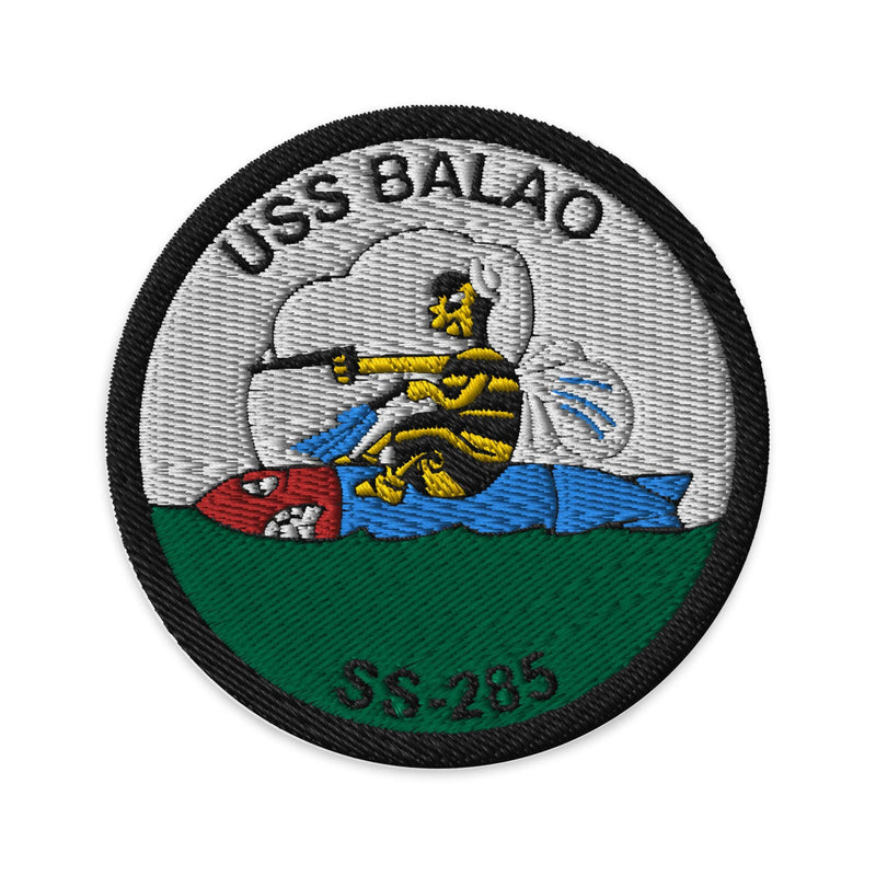 USS Balao (SS-285) WW2 Submarine Embroidered Patch
