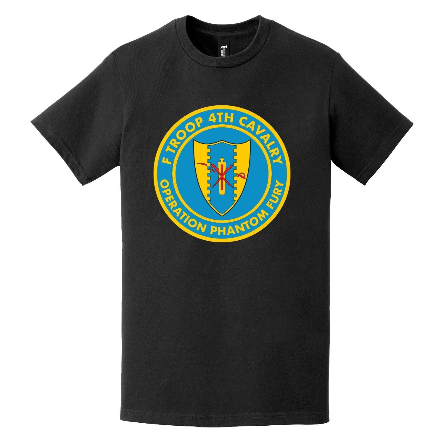 F Troop 4th Cavalry Regiment Phantom Fury T-Shirt Tactically Acquired   
