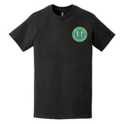F Troop 4th Cavalry Regiment Phantom Fury Left Chest T-Shirt Tactically Acquired   