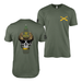 U.S. Army Field Artillery 155mm Skull T-Shirt Tactically Acquired Military Green Small