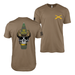 U.S. Army Field Artillery 155mm Skull T-Shirt Tactically Acquired Woodland Brown Small