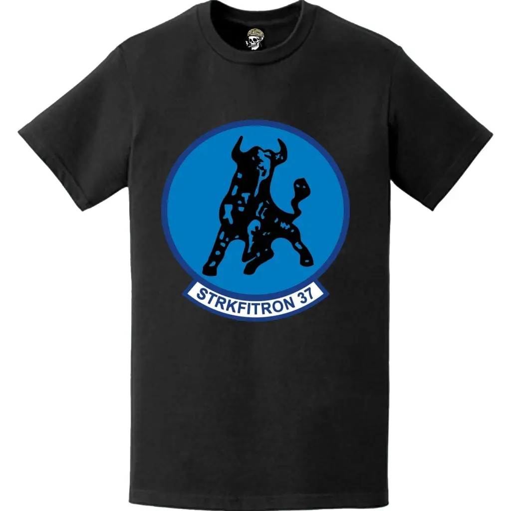 Fighter Squadron 37 (VF-37) Logo Emblem T-Shirt Tactically Acquired   