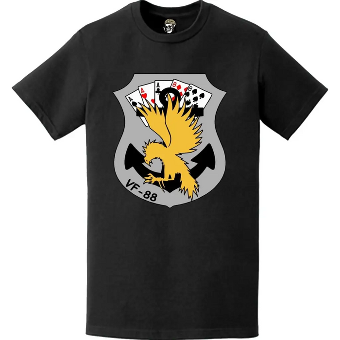 Fighter Squadron 88 (VF-88) Logo Emblem T-Shirt Tactically Acquired   