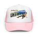 Greetings From Okinawa Foam Trucker Hat Tactically Acquired Light Pink / White / Light Pink