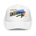 Greetings From Okinawa Foam Trucker Hat Tactically Acquired White