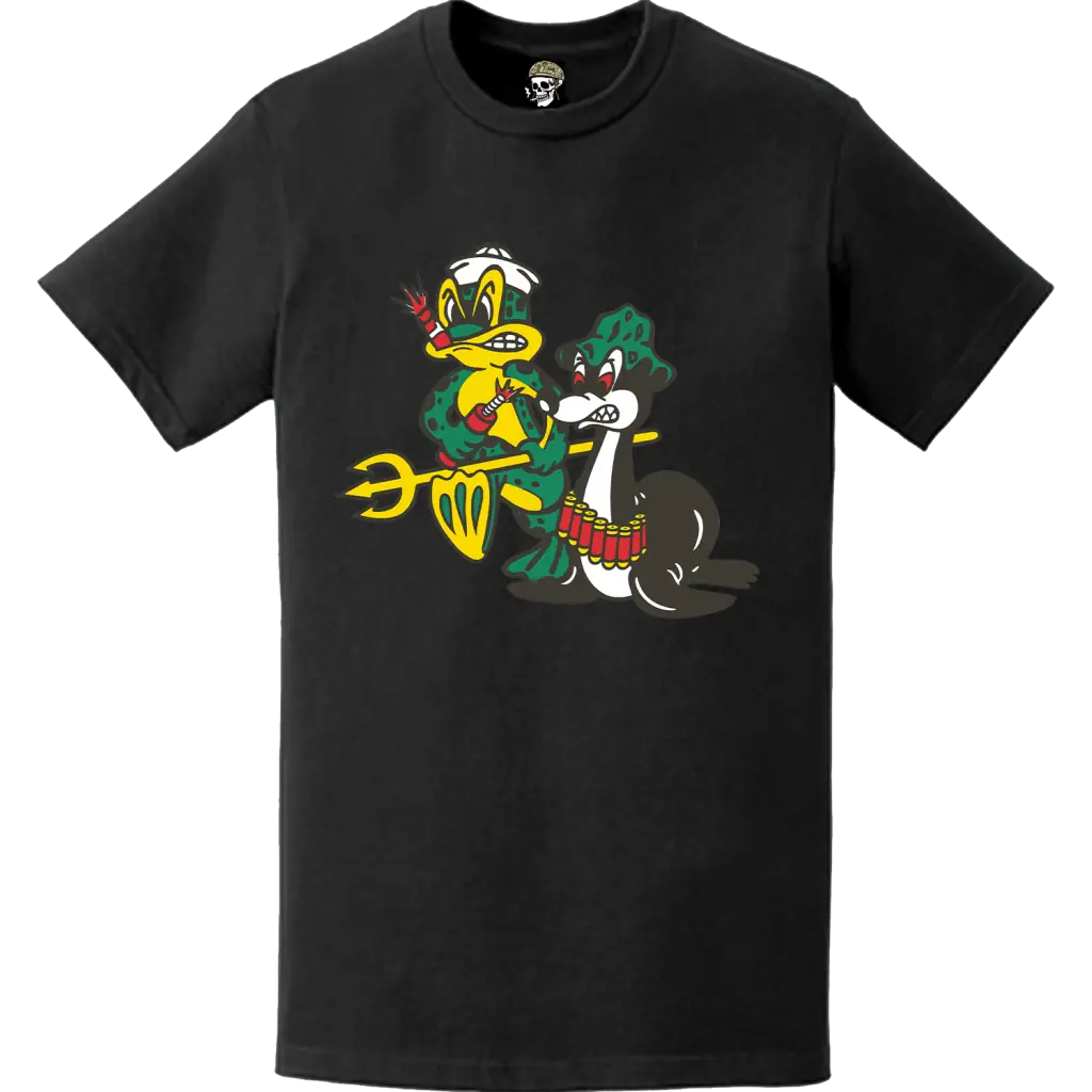Freddy and Sammy U.S. Navy UDT T-Shirt Tactically Acquired   